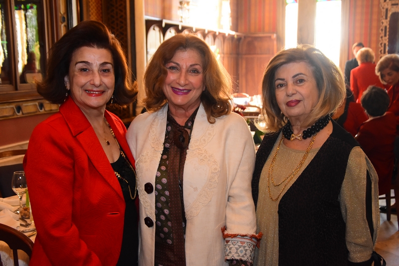 Young Women Christian Association lunch at Villa Linda Sursock